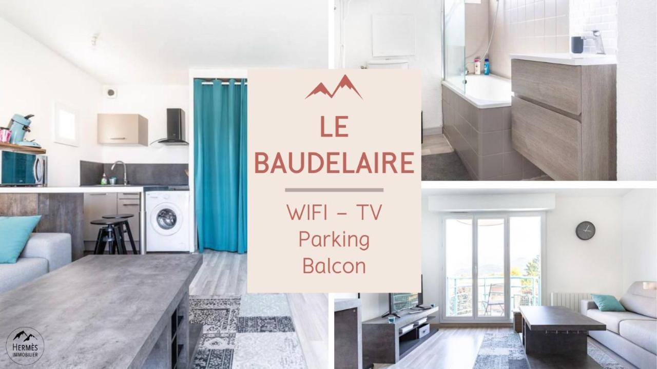 Le Baudelaire - Cosy Studio Et Parking A גרנובל מראה חיצוני תמונה